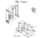 Kenmore 629776610 cabinet and body assembly diagram
