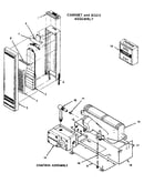 Cabinet and body assembly