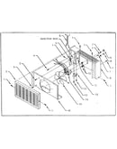 Motor and blower housing