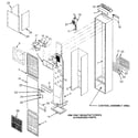 Kenmore 629756820 cabinet and body assembly diagram