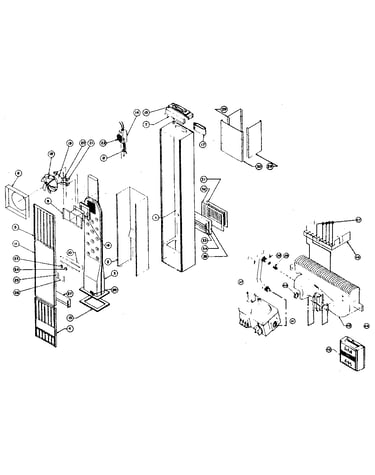 Furnace assembly and control assembly