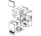 Kenmore 867769192 non-functional replacement parts diagram