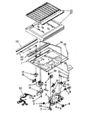 Compartment separator parts