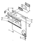 Exterior door panel parts