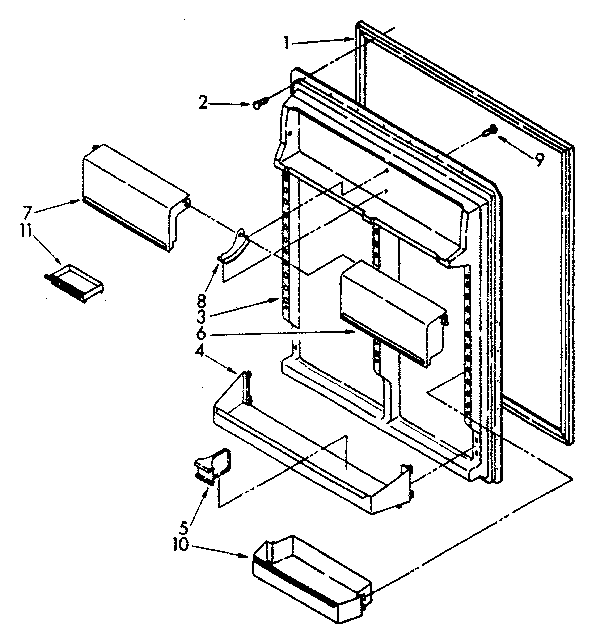 Door interior parts