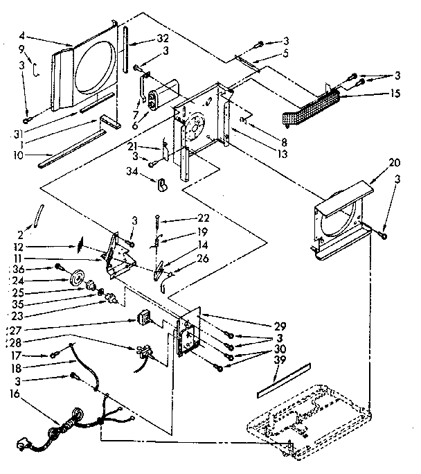 Air flow and control parts