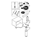 Kenmore 1068760551 optional parts diagram