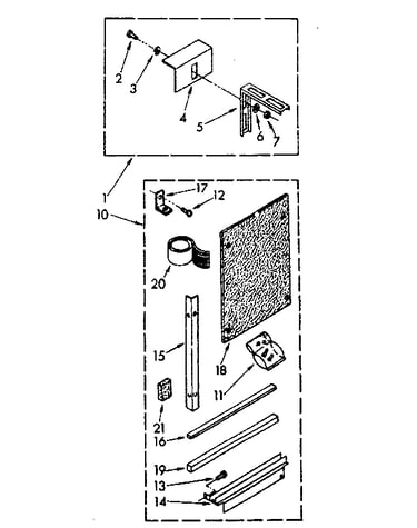 Accessory kit parts