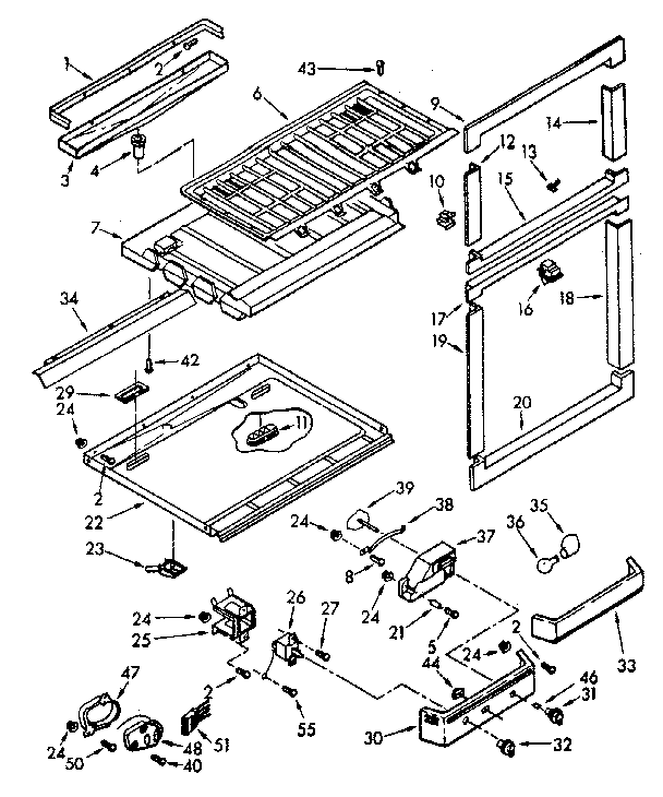 BREAKER AND PARTITION PARTS