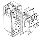Kenmore 1068782880 liner parts diagram