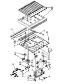 Compartment separator parts
