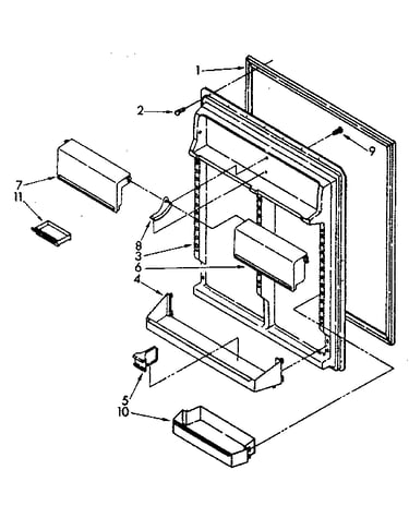 Door interior parts