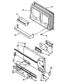 Freezer door parts