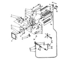 Kenmore 1068782810 icemaker parts diagram