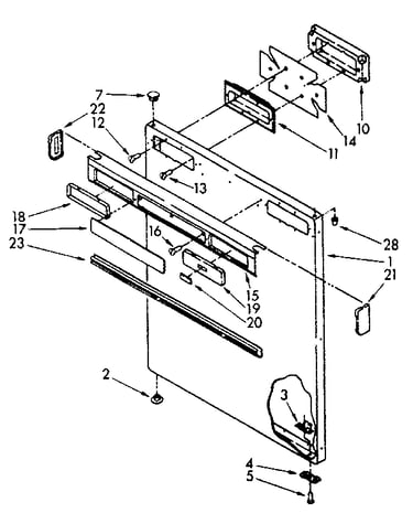 Exterior door panel