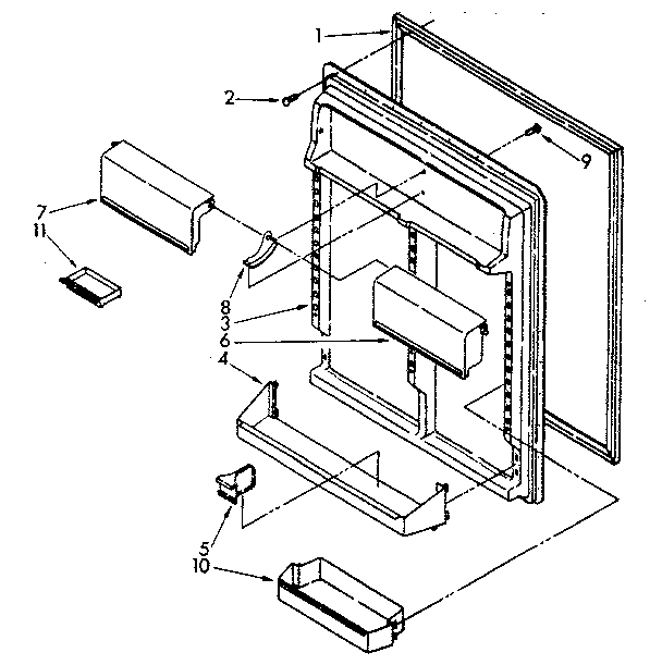 Door interior parts