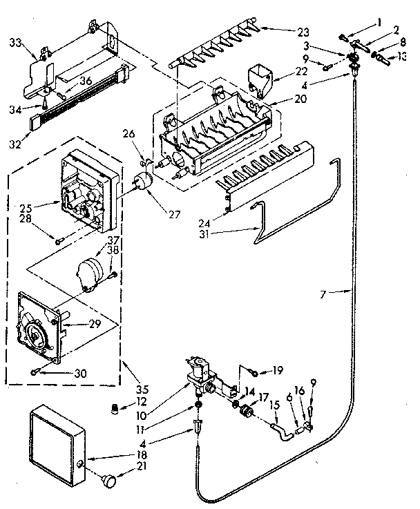 Icemaker parts