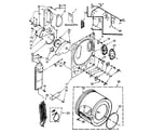 Kenmore 11088419300 bulkhead parts diagram