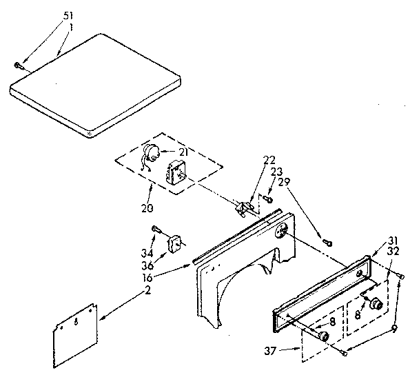 TOP AND CONSOLE PARTS