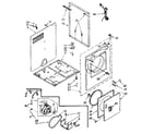 Kenmore 11088870800 cabinet parts diagram