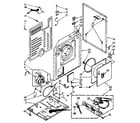 Kenmore 11089419300 cabinet parts diagram
