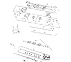AT&T 473 470/473/475 sprocket and pinch roller assembly diagram