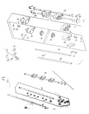 470/473/475 sprocket and pinch roller assembly