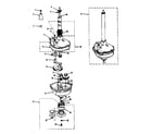 Kenmore 41789875100 transmission, water seal, lower bearing asmy. diagram