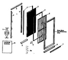 Sears 65665376020 replacement parts diagram