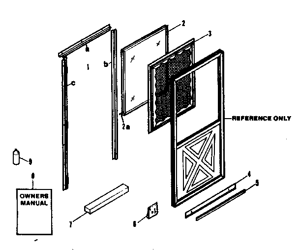 REPLACEMENT PARTS/ HALF PANEL