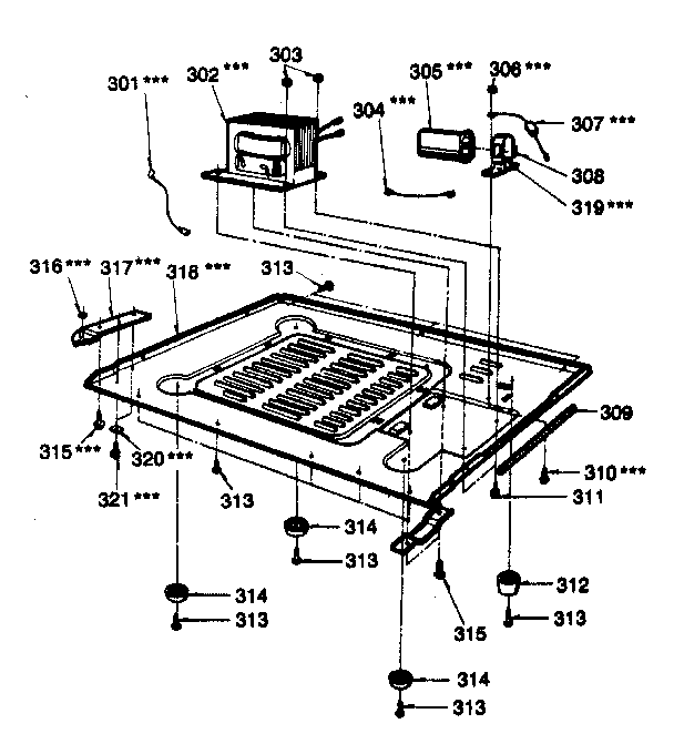 MICROWAVE PARTS