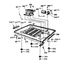 Kenmore 7218801080 microwave parts diagram