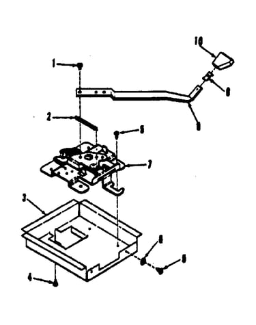 Door lock section