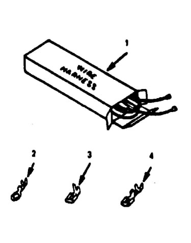 Wire harness and components