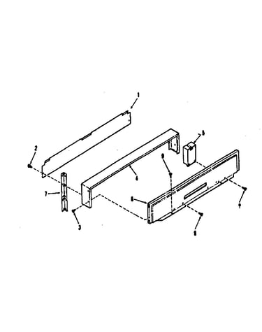 Backguard section