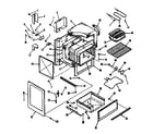 Kenmore 1036408710 body section diagram