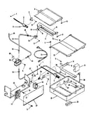 Broiler & oven burner section
