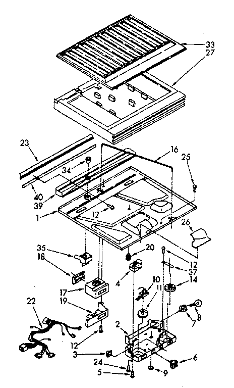 Compartment separator