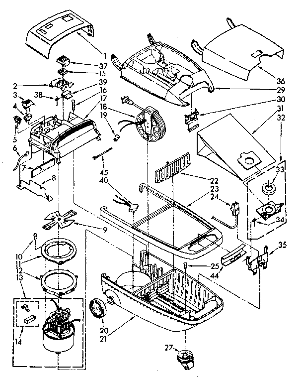 Vacuum cleaner parts