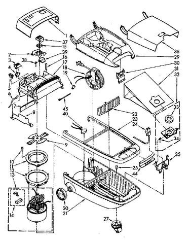 Vacuum cleaner parts