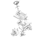 Craftsman 502259280 steering system diagram