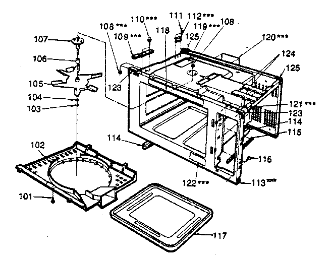 Cavity parts