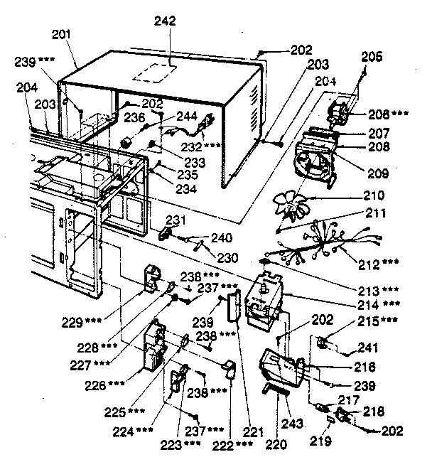 Switches and microwave parts