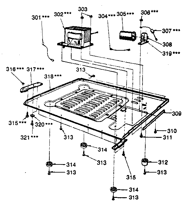 MICROWAVE PARTS