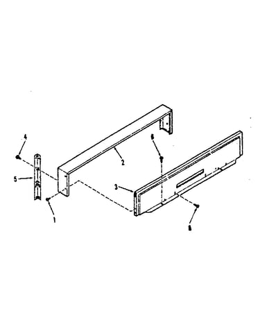 Backguard section