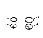 Kenmore 9119198810 porcelain pan and chrome ring kit 8068410 diagram