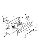 Backguard section