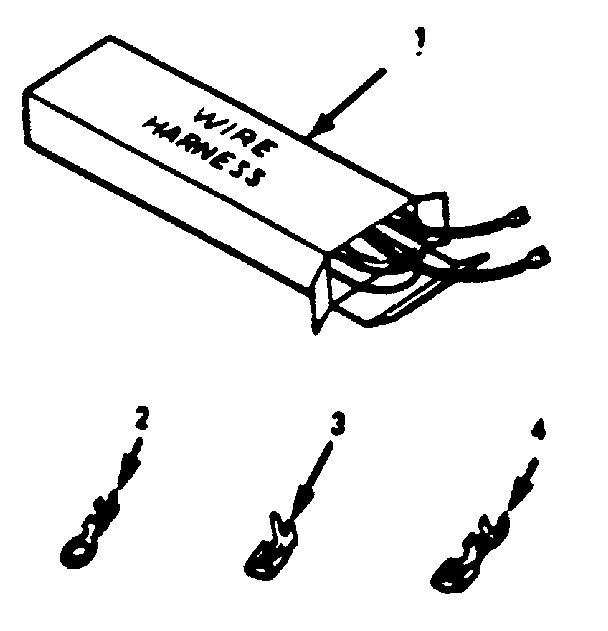 WIRE HARNESS AND COMPONENTS