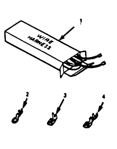 Wire harness and components