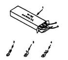 Kenmore 2783548811 wire harnesses and options diagram